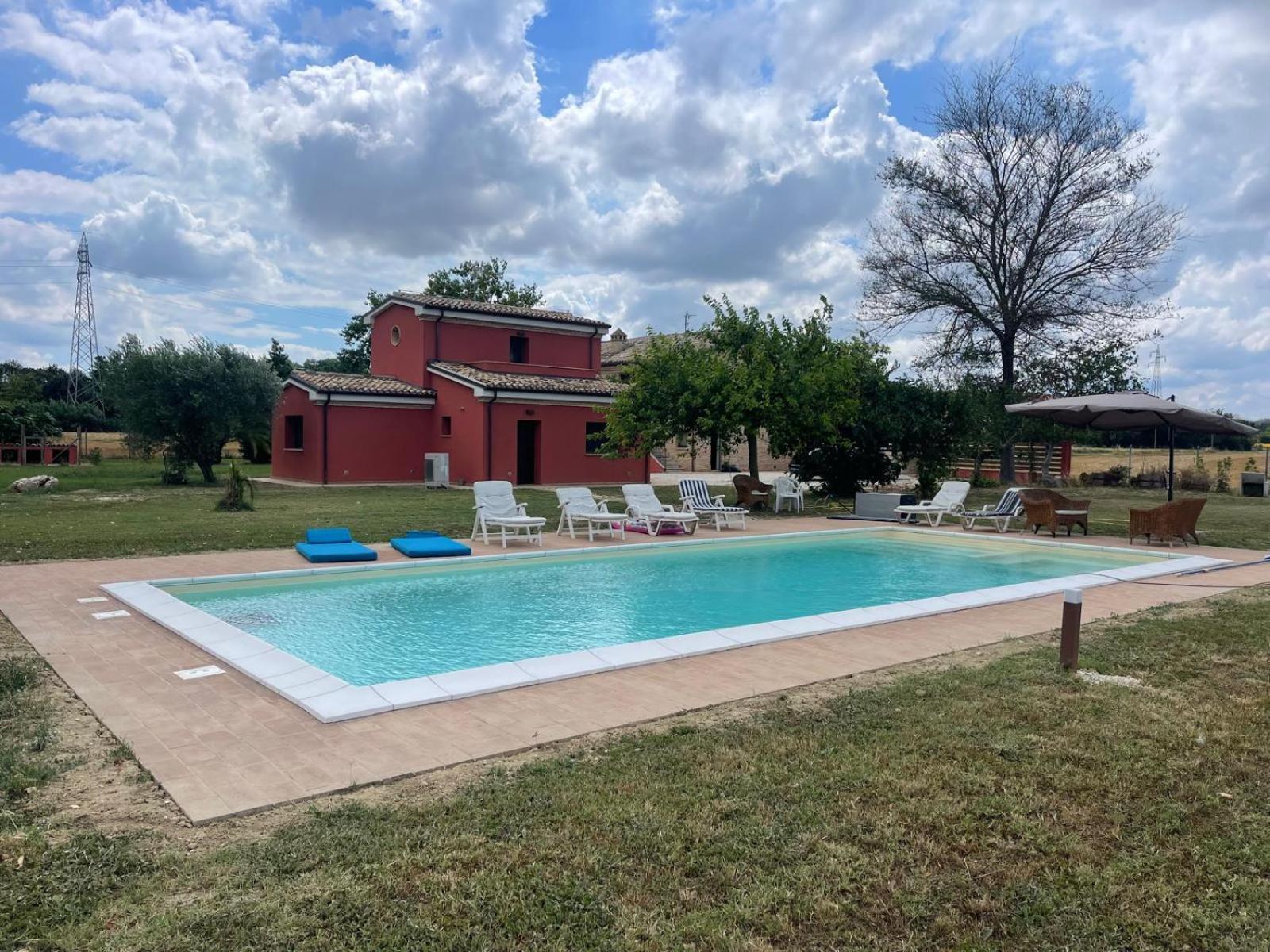 Villa Vinci Recanati Buitenkant foto
